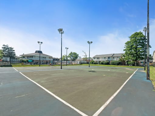 Sports Court at apartment community