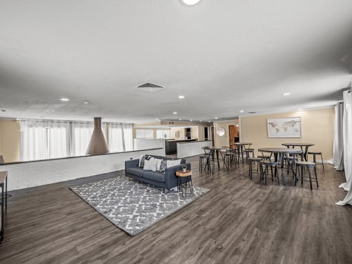 Clubhouse at apartment community