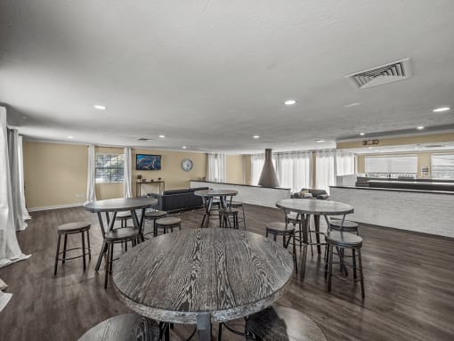 Resident Clubhouse at Cedarwood Village Apartments