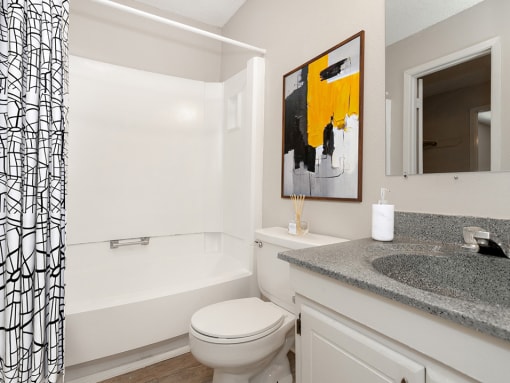 bathroom in apartment