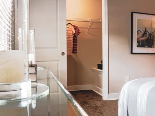 spacious closets at Georgetown of Kettering Apartments