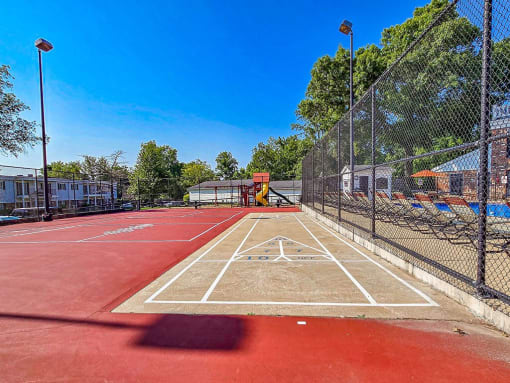 Multi-Sport Court at apartment complex