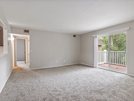 Apartment with patio