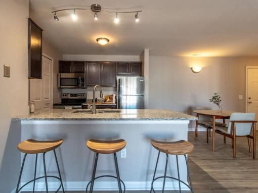 Upgraded Kitchens at Fairfield Apartments