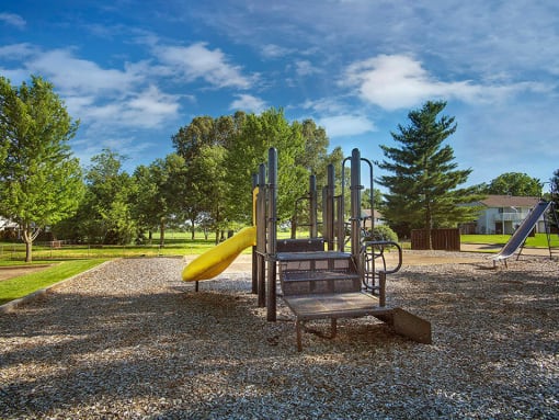 Apartment Playground area at indian woods in Evansville