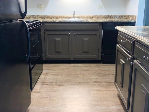 apartment kitchen in Kettering, OH