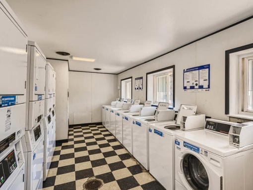 laundry facility at mesa gardens apartments
