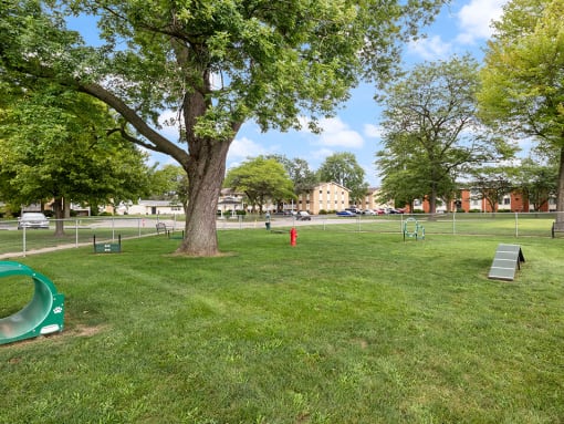 pet friendly apartment complex with dog park