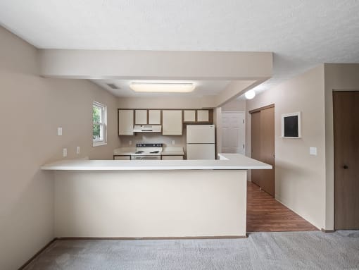 apartment with open kitchen
