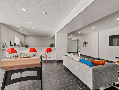 resident clubhouse at apartment complex