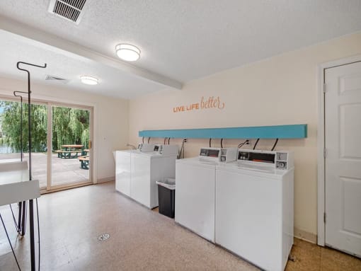 laundry facility at Northlake Village