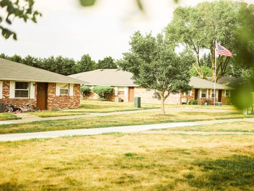 beautiful apartment community 