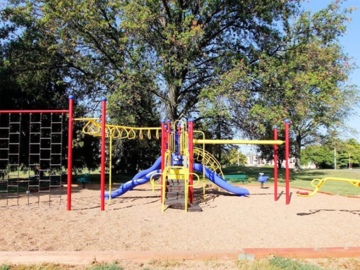 playground at apartment community