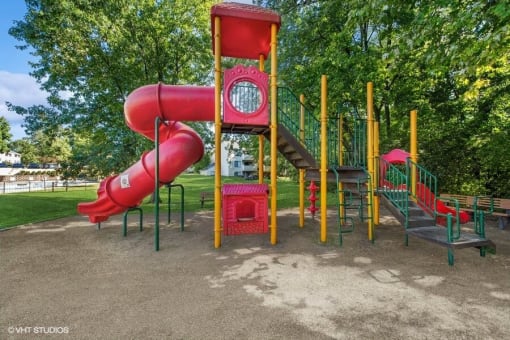 a playground atThe Villages at Symmes Crossing Apartments