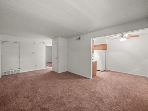 open apartment floor plan
