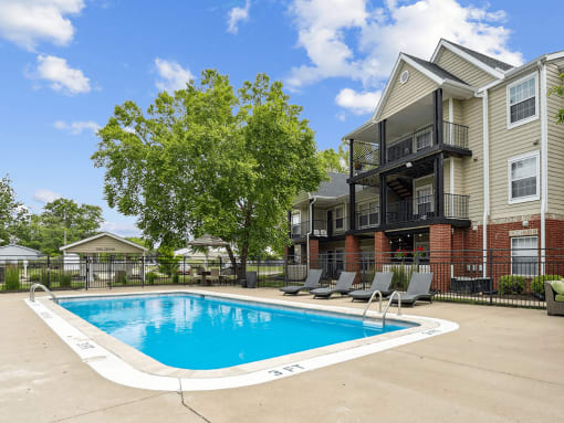 apartments with a pool