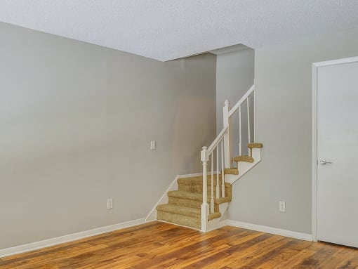 stairs in West Winds Townhomes