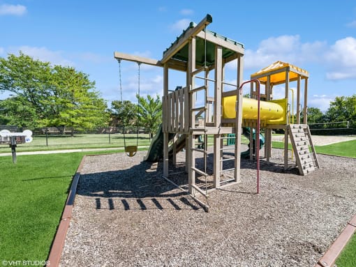 playground equipment at Waterstone Place Apartments