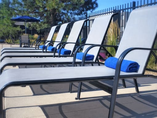 sundeck by the pool at wyoming place apartments