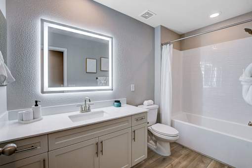 Bathroom at Copper Creek Apartments, Las Vegas, 89123