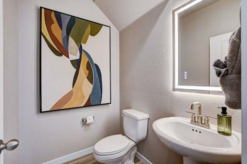 Modern Bathroom at Copper Creek Apartments, Las Vegas