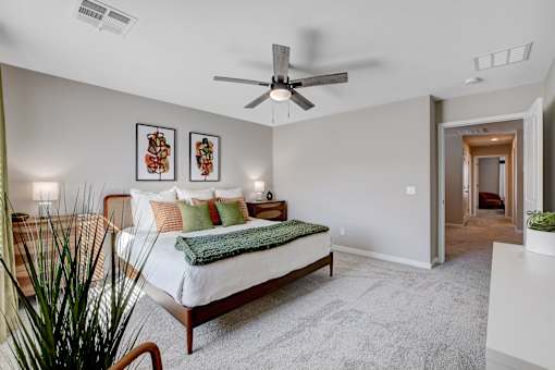 Master Bedroom at Copper Creek Apartments, Las Vegas Nevada