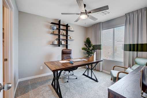 Office Setup at Copper Creek Apartments, Las Vegas, 89123