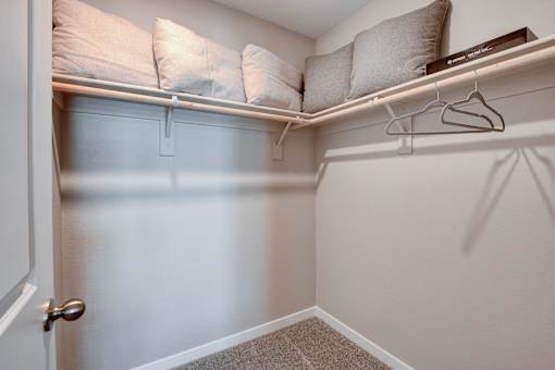 Spacious Closet at Copper Creek Apartments, Las Vegas Nevada