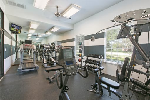 Gym at Brookdale Lakes, Naperville, IL
