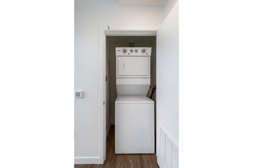 Fusion Hollywood apartments in-unit washer and dryer