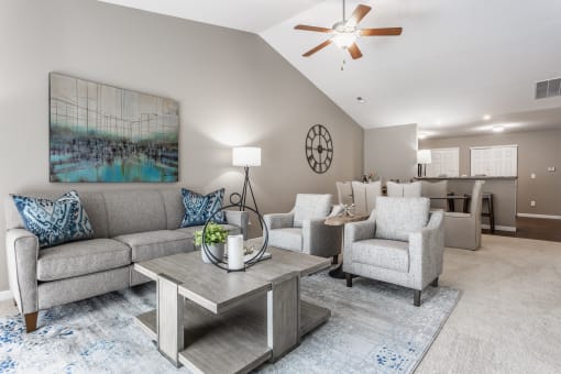Wheaton Village Apartments Living Room