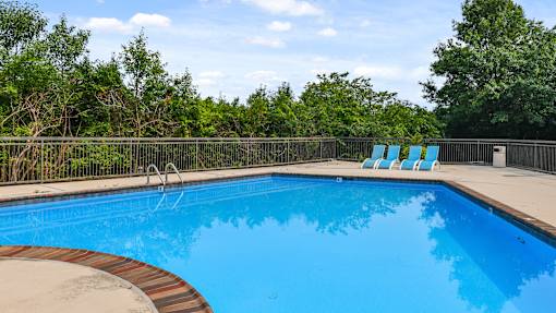 Patchen Oaks Apartments - Sparkling Pool with Sundeck