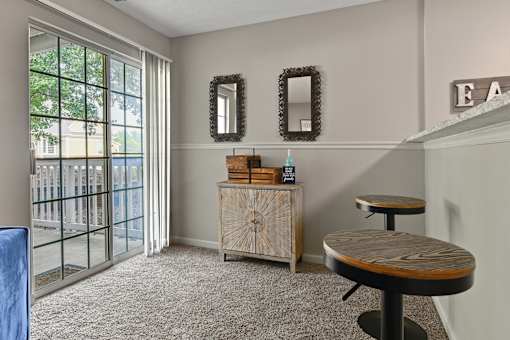 Patchen Oaks Apartments - Large Patios and Balconies