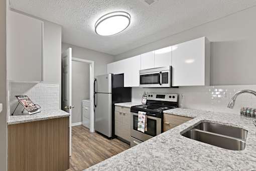 Patchen Oaks Apartments - Updated Kitchens with Stainless Steel Appliances