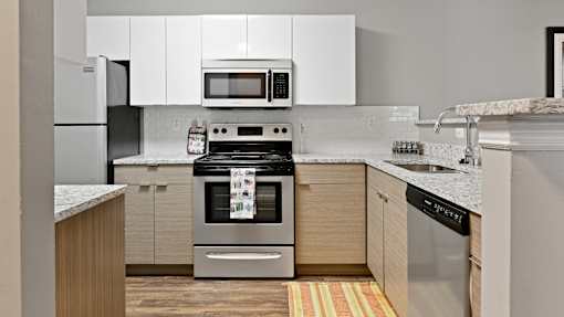 Patchen Oaks Apartments - Updated Kitchens with Stainless Steel Appliances