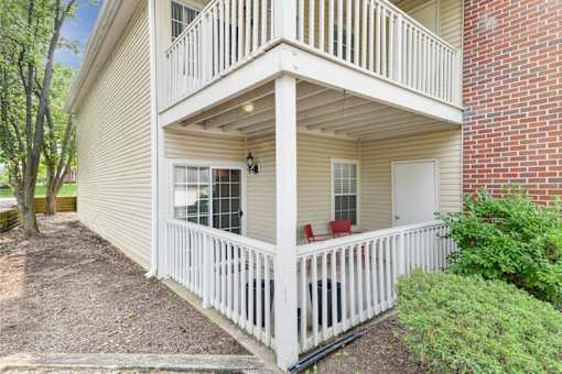 Patchen Oaks Apartments - Large Patios and Balconies