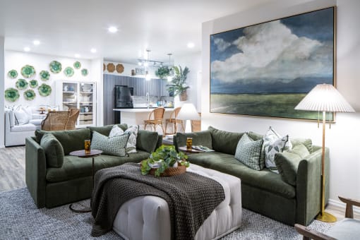 a living room