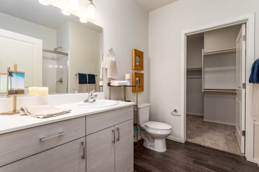 bathroom area
