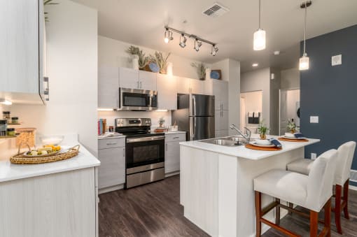 island seating in kitchen