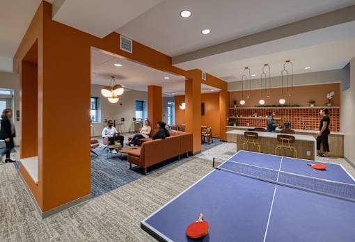 Ping Pong Table at Residences at Delmar Divine, St. Louis
