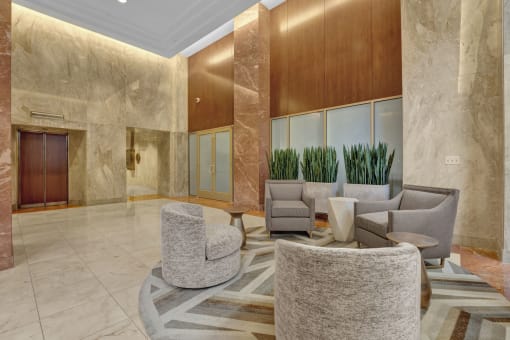 Lobby Lounge at Metro67, Memphis, Tennessee