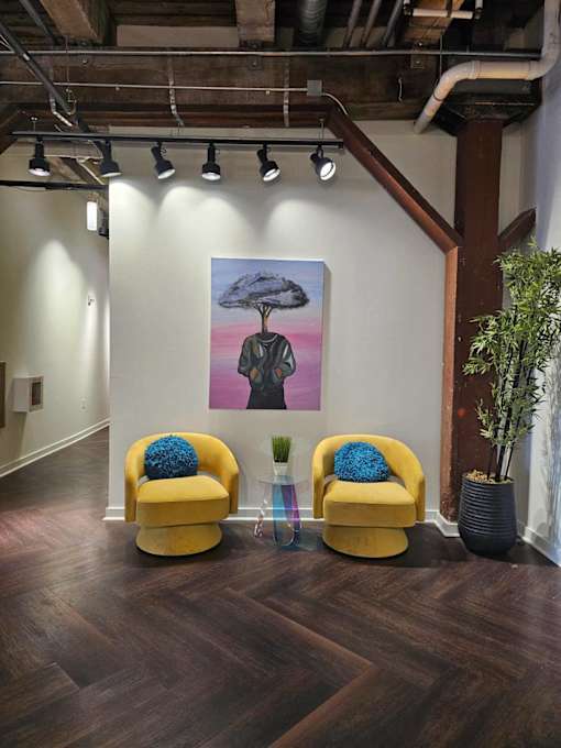 Lobby Chairs at South Main Artspace Lofts, Tennessee