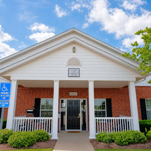 A building with a sign that says "Least Serious Community".