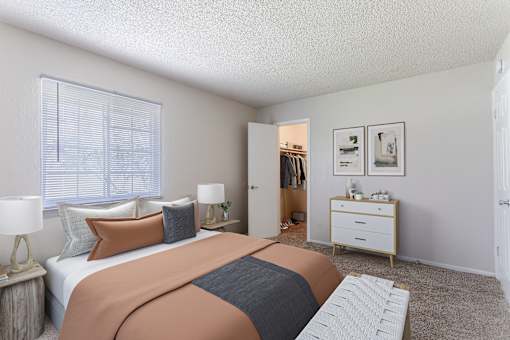 Bedroom at Hickory Lake, Antioch