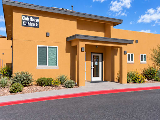 The Club House is located at 1333 Pellman Dr.