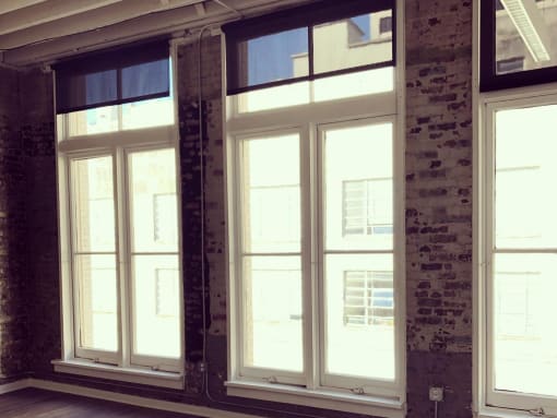 Large Windows at Lofts at Union Alley, Memphis, 38103