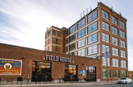 the building in which the hotel is located