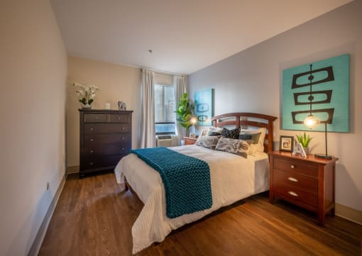 the atherton model apartment one bedroom