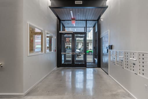 Entry to 1943 Dot Ave Dorchester MA Apartments