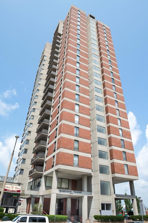 Babcock tower near downtown boston studios one two bedroom apartments